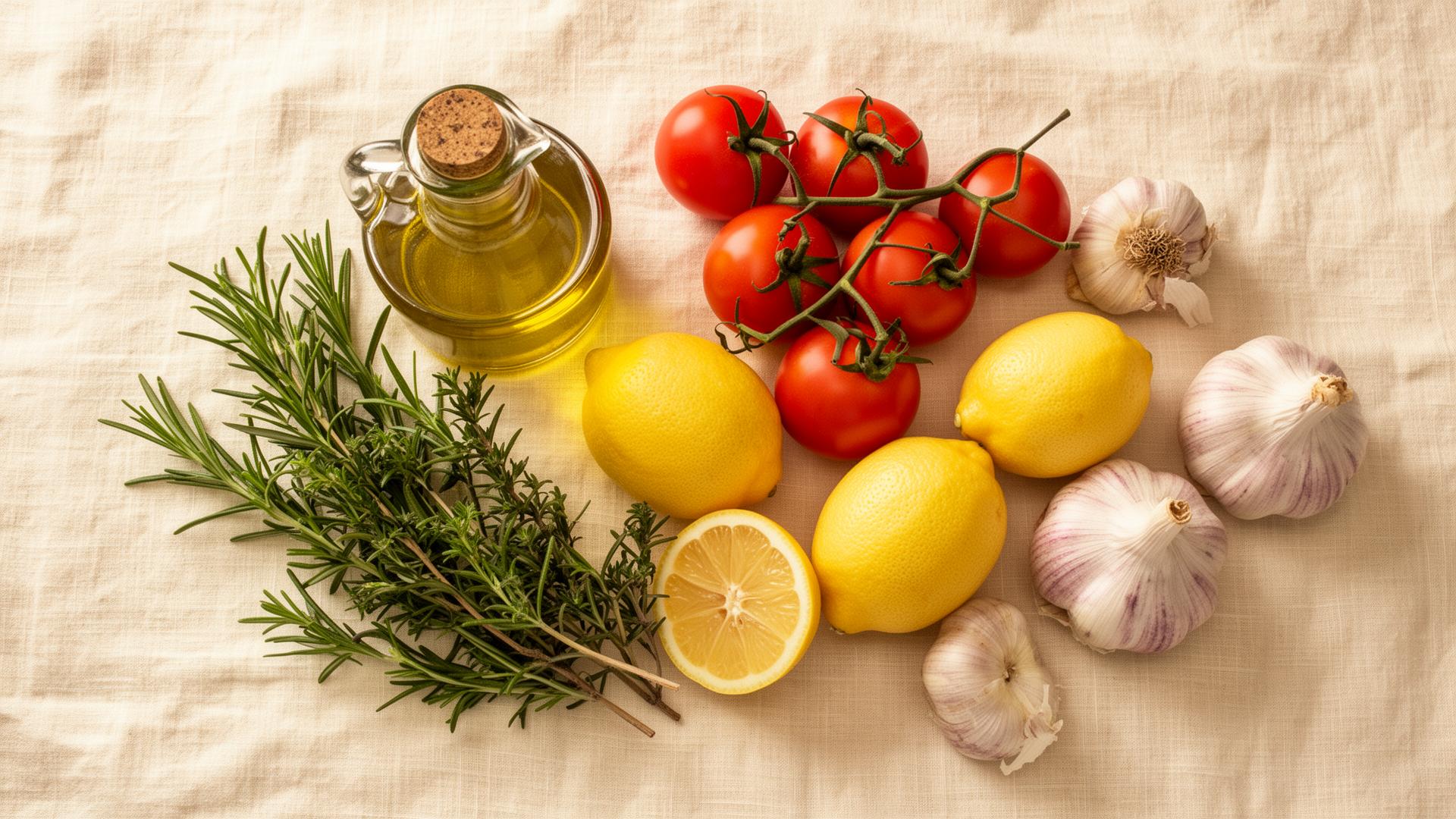 Mediterranean ingredients